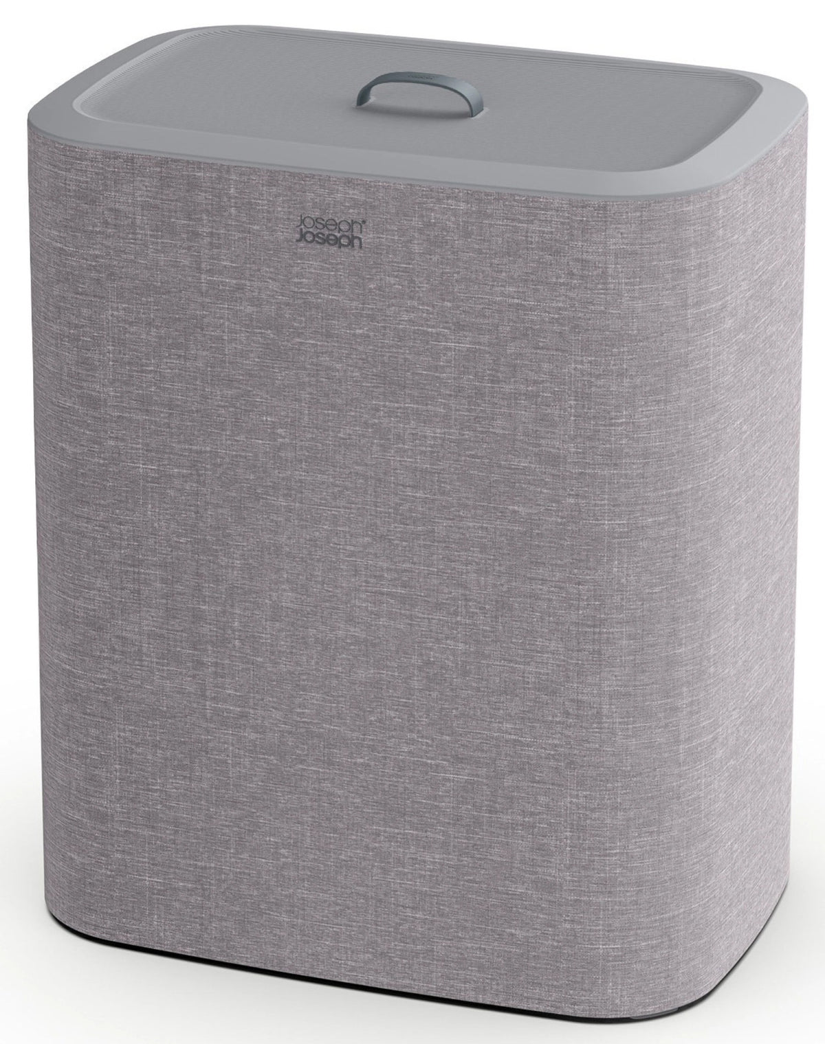 Tota Trio 90L Wäschetrennkorb 3x 30L grau in Silber präsentiert im Onlineshop von KAQTU Design AG. Wäschekorb ist von Joseph Joseph