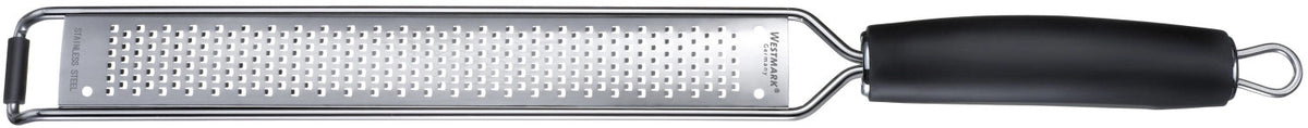 Reibe Technicus-Pro, fein, 40x3.5x3cm in Silber präsentiert im Onlineshop von KAQTU Design AG. Küchenhelfer ist von Westmark