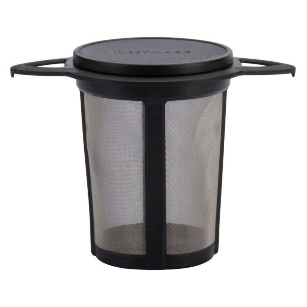 Dauerfilter Tee, 11x7.2x8.0cm in Schwarz präsentiert im Onlineshop von KAQTU Design AG. Tasse ist von Westmark