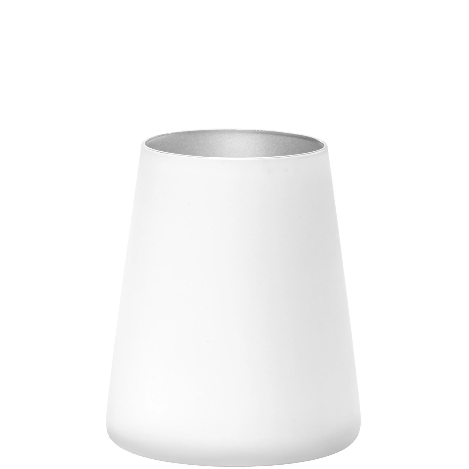 Elements Power Becher 380ml weiss/silber in Transparent präsentiert im Onlineshop von KAQTU Design AG. Glas ist von Stölzle