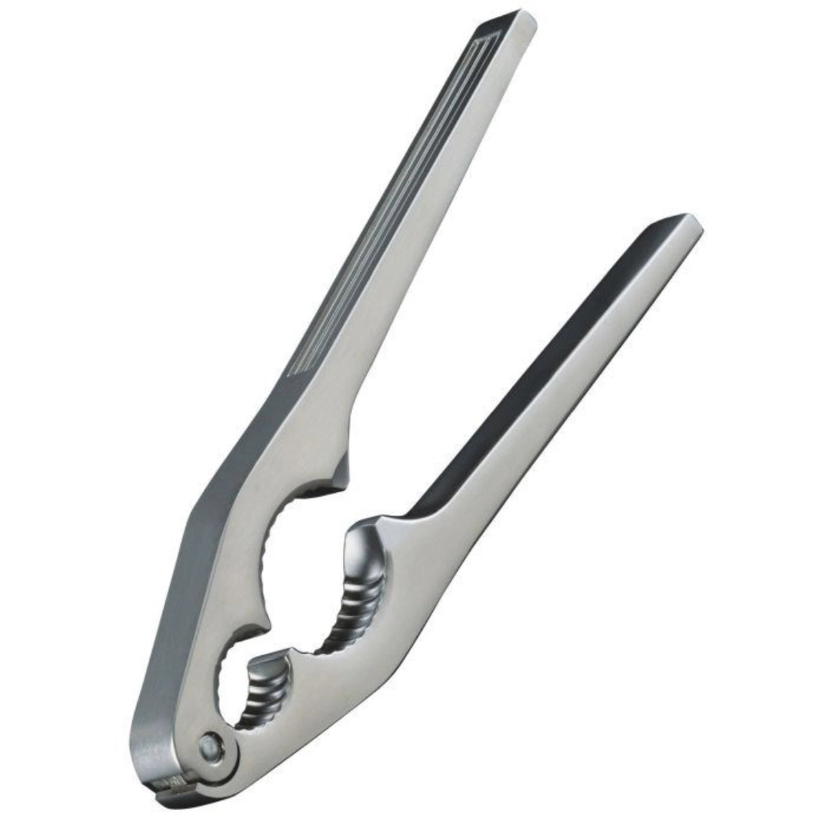 Nussknacker Adesso, edelmattiert, 17x4x1.2cm in Silber präsentiert im Onlineshop von KAQTU Design AG. Küchenhelfer ist von Westmark