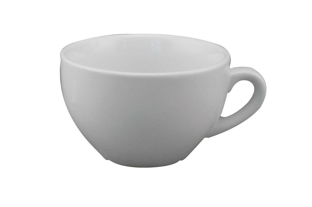 Albergo Cappuccino Obertasse 0.34lt in Weiss präsentiert im Onlineshop von KAQTU Design AG. Cappuccino Tasse ist von Lagotto