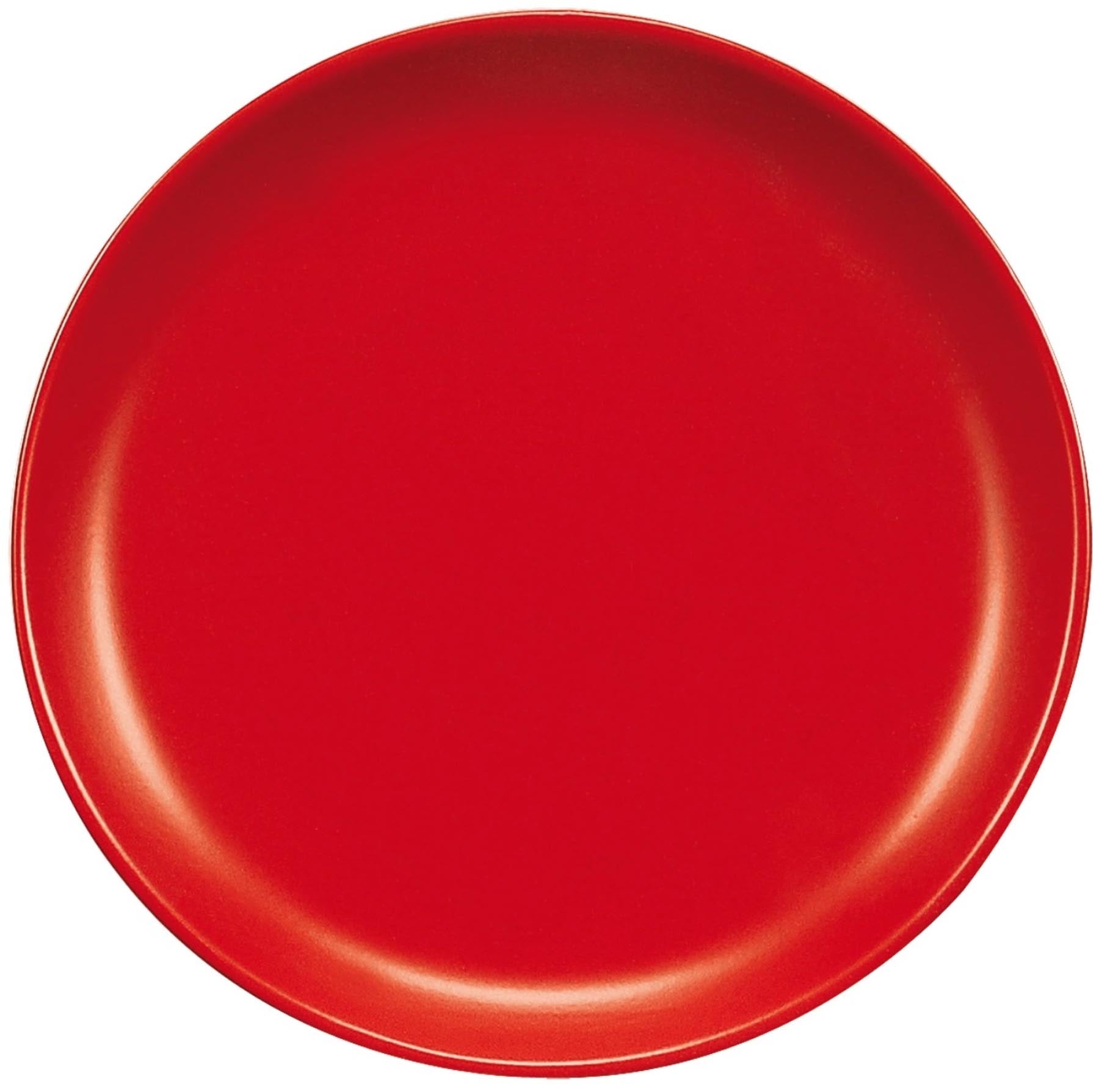Fondue Teller rot 20cm in Rot präsentiert im Onlineshop von KAQTU Design AG. Geschirr ist von Lagotto