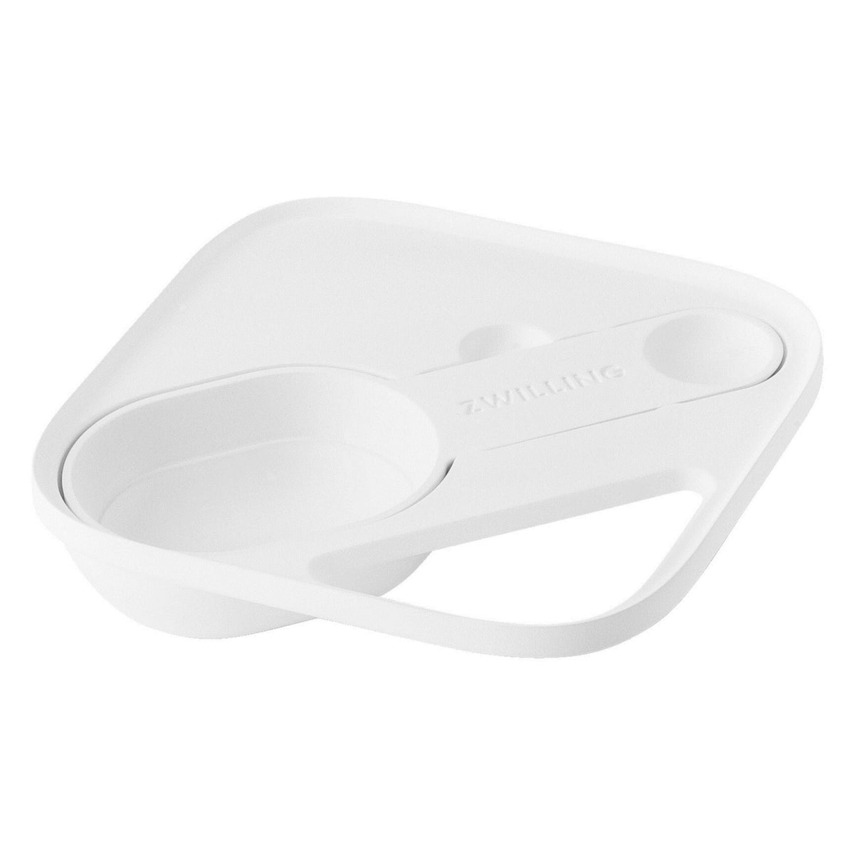 Cube S Einsatz mit Messlöffel, passend zu S,2S,3S,4S in Weiss präsentiert im Onlineshop von KAQTU Design AG. Aufbewahrungsbehälter ist von Zwilling