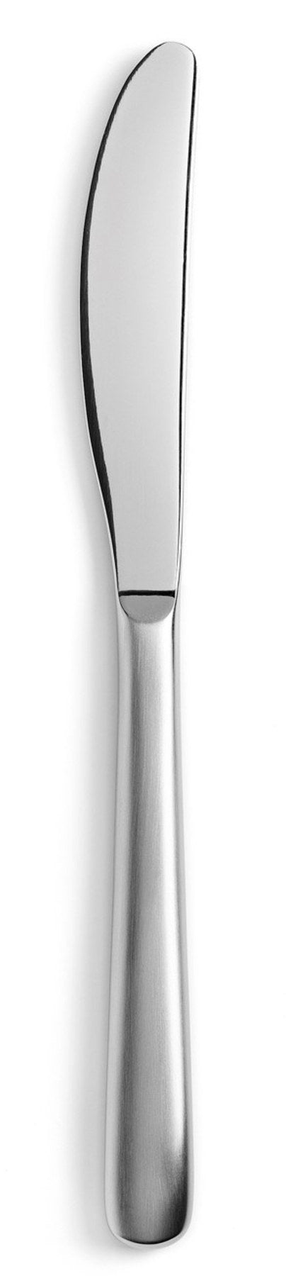 Silbernes Buttermesser Courchevel von Revol aus mattem Edelstahl