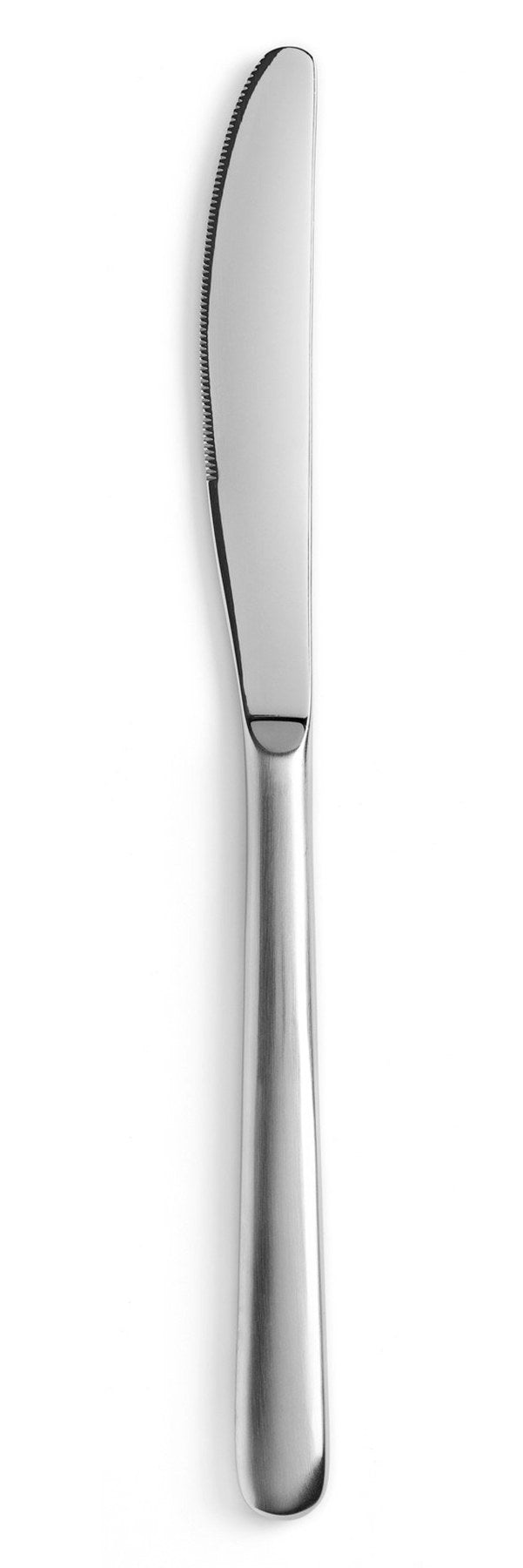 Courchevel Tafelmesser edelstahl matt in Silber präsentiert im Onlineshop von KAQTU Design AG. Besteck ist von Revol