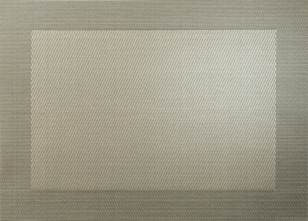 PVC Tischset gewebtem Rand 33x46cm metallic bronze in Beige präsentiert im Onlineshop von KAQTU Design AG. Tischset ist von ASA Selection