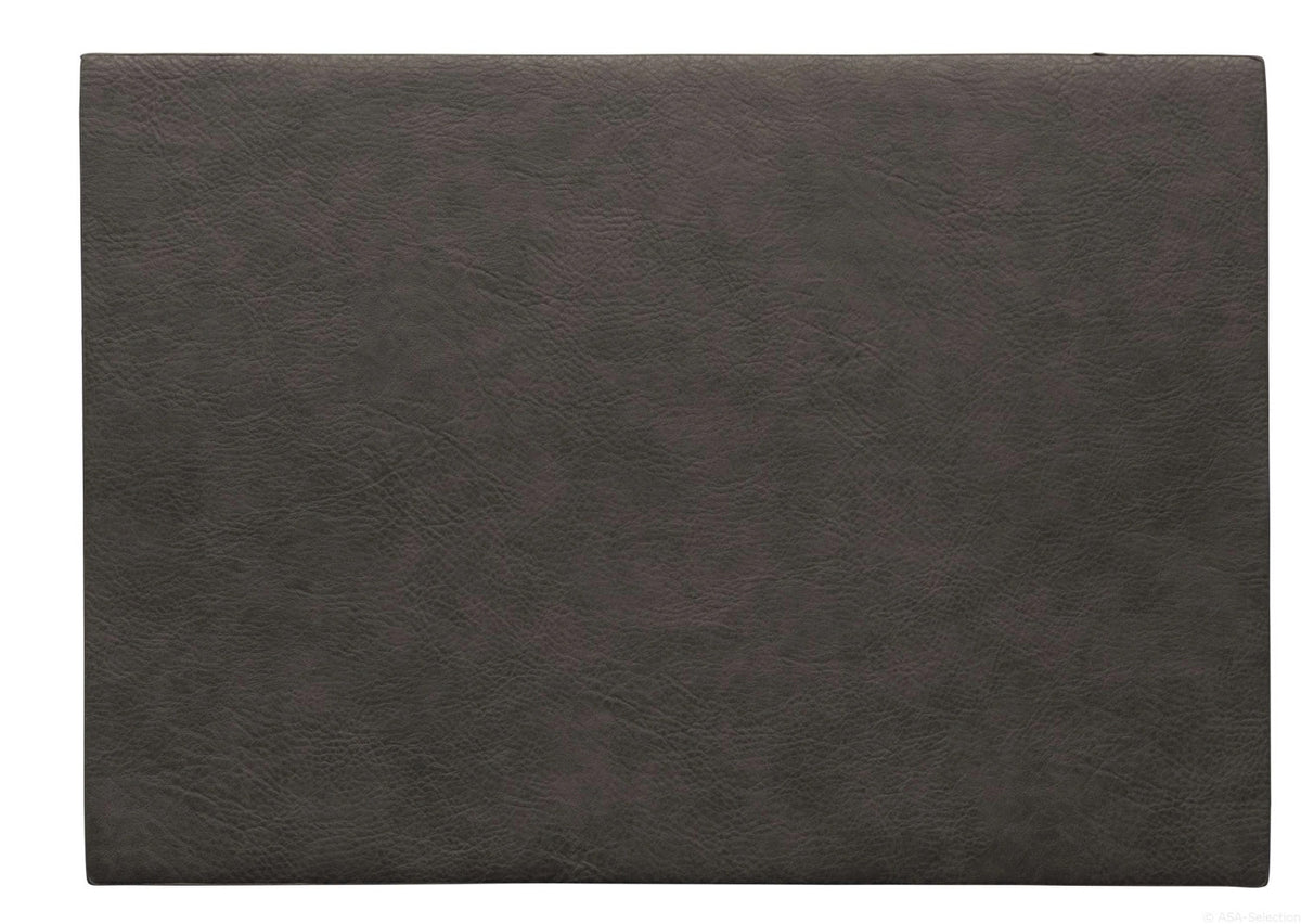 PU Tischset Veganleder 33x46cm mushroom in Braun präsentiert im Onlineshop von KAQTU Design AG. Tischset ist von ASA Selection