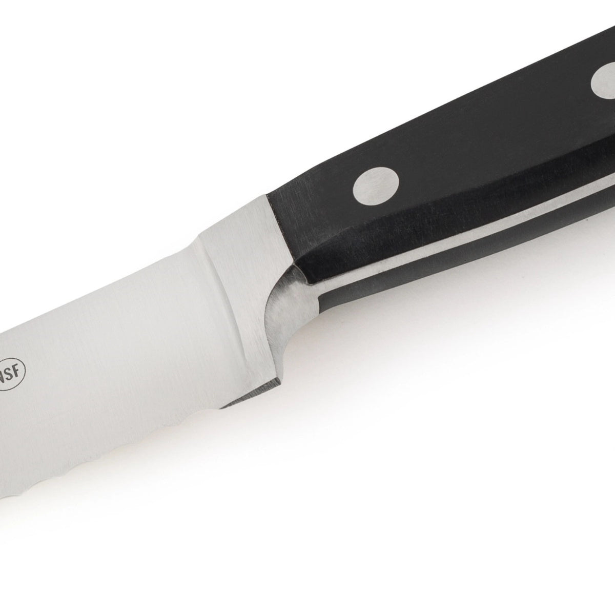 Clasica Brotmesser geschmiedet Klinge 18cm in Schwarz präsentiert im Onlineshop von KAQTU Design AG. Küchenmesser ist von Arcos
