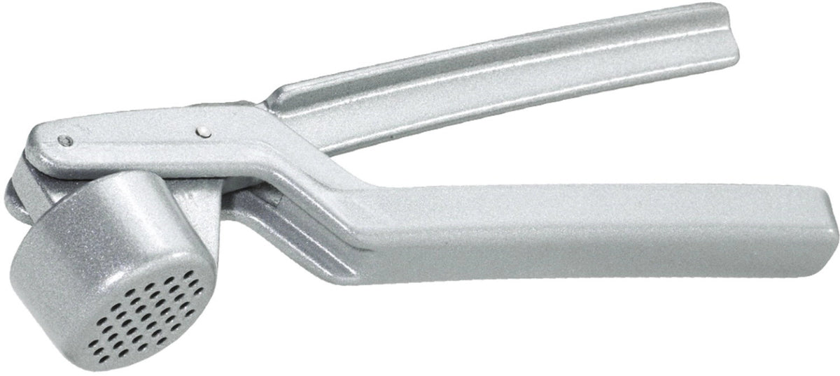 Knoblauchpresse Novapress, 17x3x3.2cm in Silber präsentiert im Onlineshop von KAQTU Design AG. Küchenhelfer ist von Westmark
