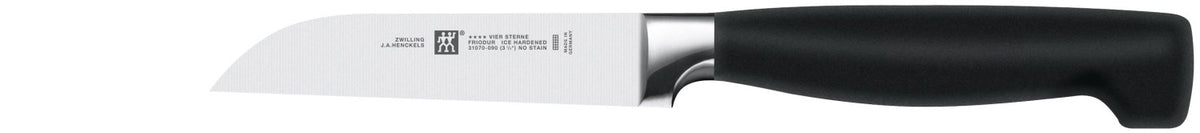 Four Star Gemüsemesser 80 mm in Silber präsentiert im Onlineshop von KAQTU Design AG. Küchenmesser ist von Zwilling Kitchen