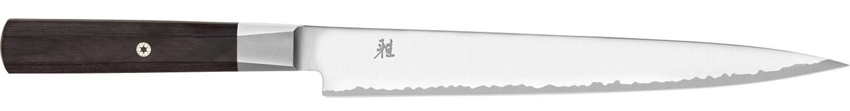 MIYABI 4000FC Sujihiki, 240 mm in Silber präsentiert im Onlineshop von KAQTU Design AG. Damastmesser ist von Miyabi