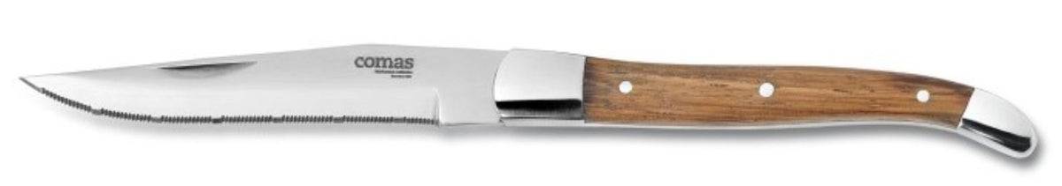 Steakmesser Alps in Silber präsentiert im Onlineshop von KAQTU Design AG. Küchenmesser ist von Comas