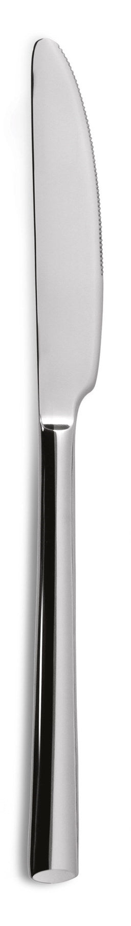 Q5 Lotus Dessertmesser 4mm in Silber präsentiert im Onlineshop von KAQTU Design AG. Besteck ist von Comas