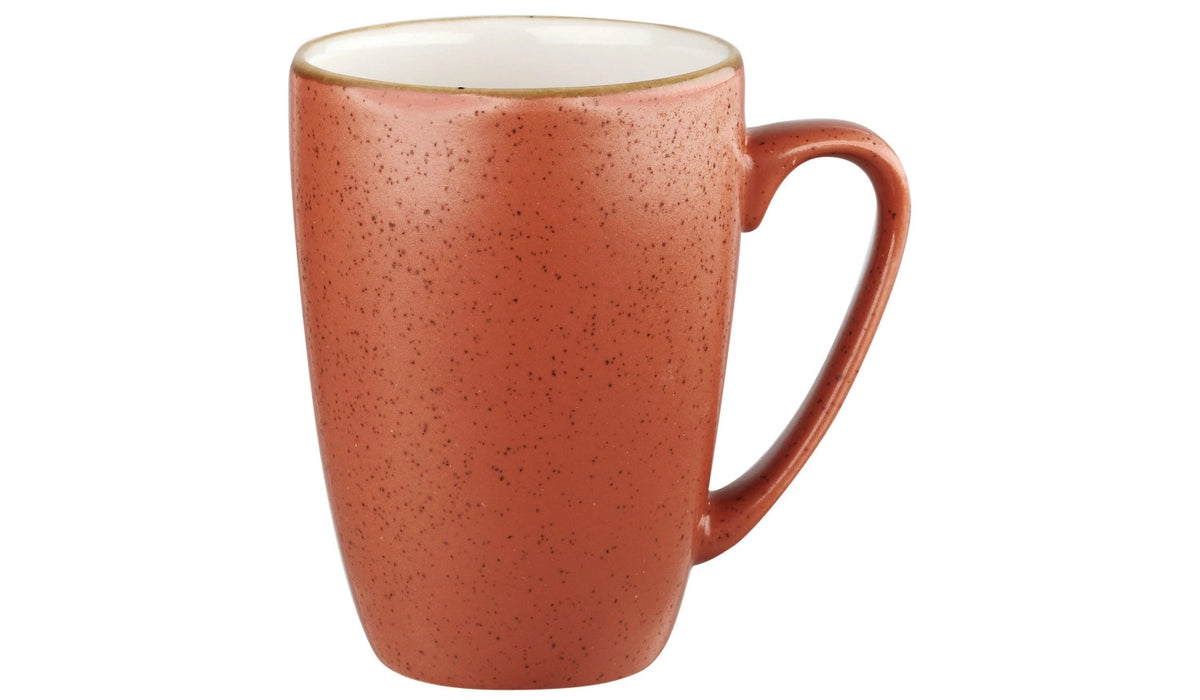 Stonecast Spiced Orange Becher mit Henkel 34cl in Orange präsentiert im Onlineshop von KAQTU Design AG. Tasse ist von Churchill