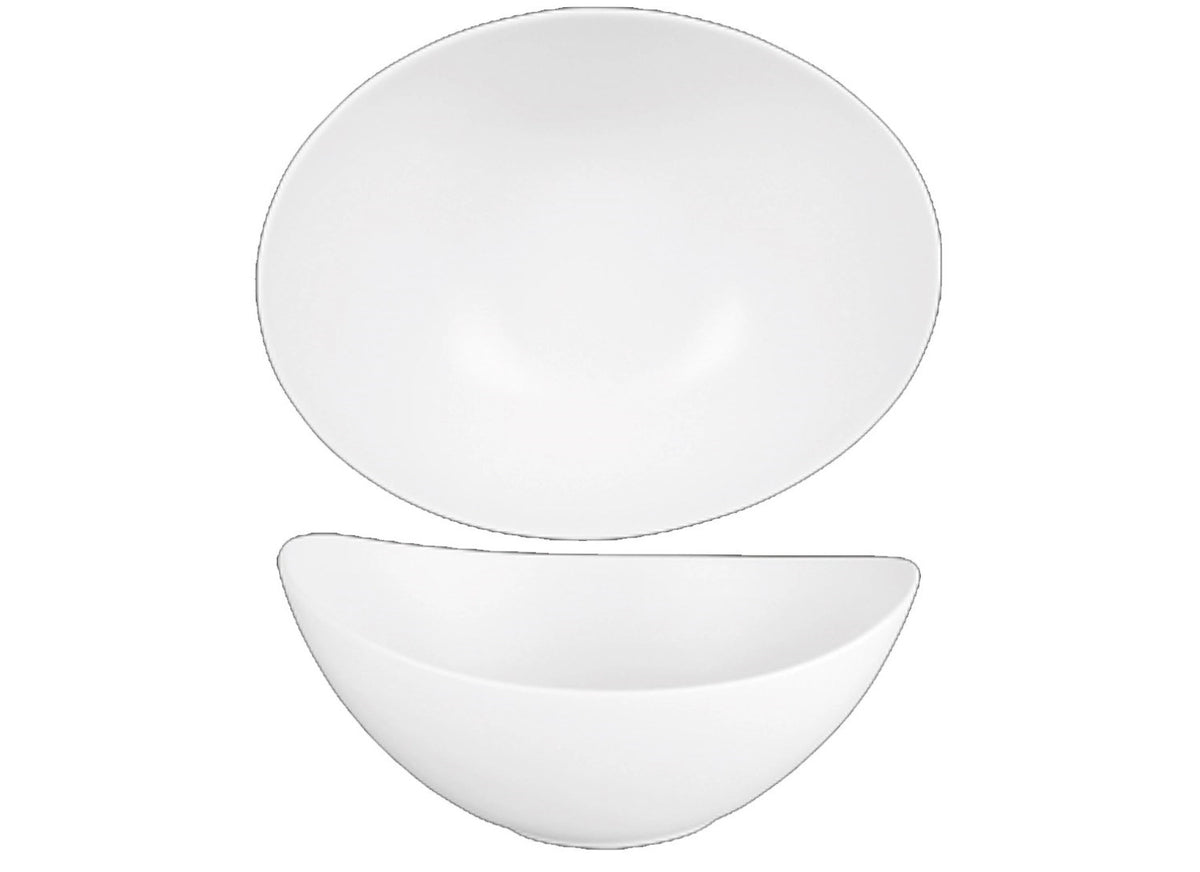Alchemy Moonstone Schale White 24.6x18.2cm in Weiss präsentiert im Onlineshop von KAQTU Design AG. Schale ist von Churchill