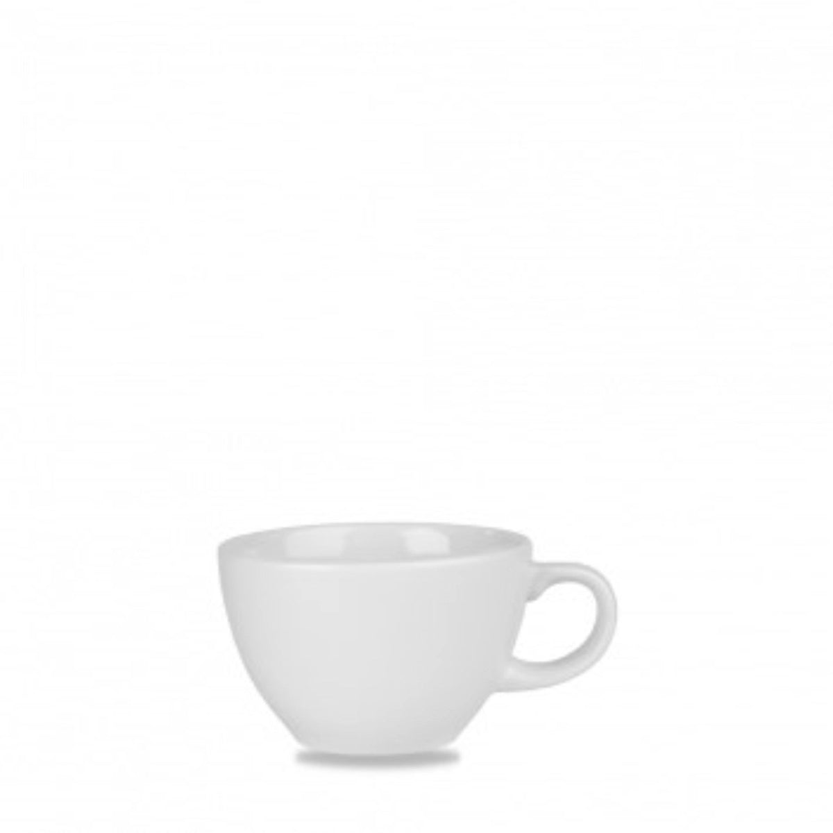 Profile White Tea Cup 22.7cl H 6.6cm in Weiss präsentiert im Onlineshop von KAQTU Design AG. Tasse ist von Churchill