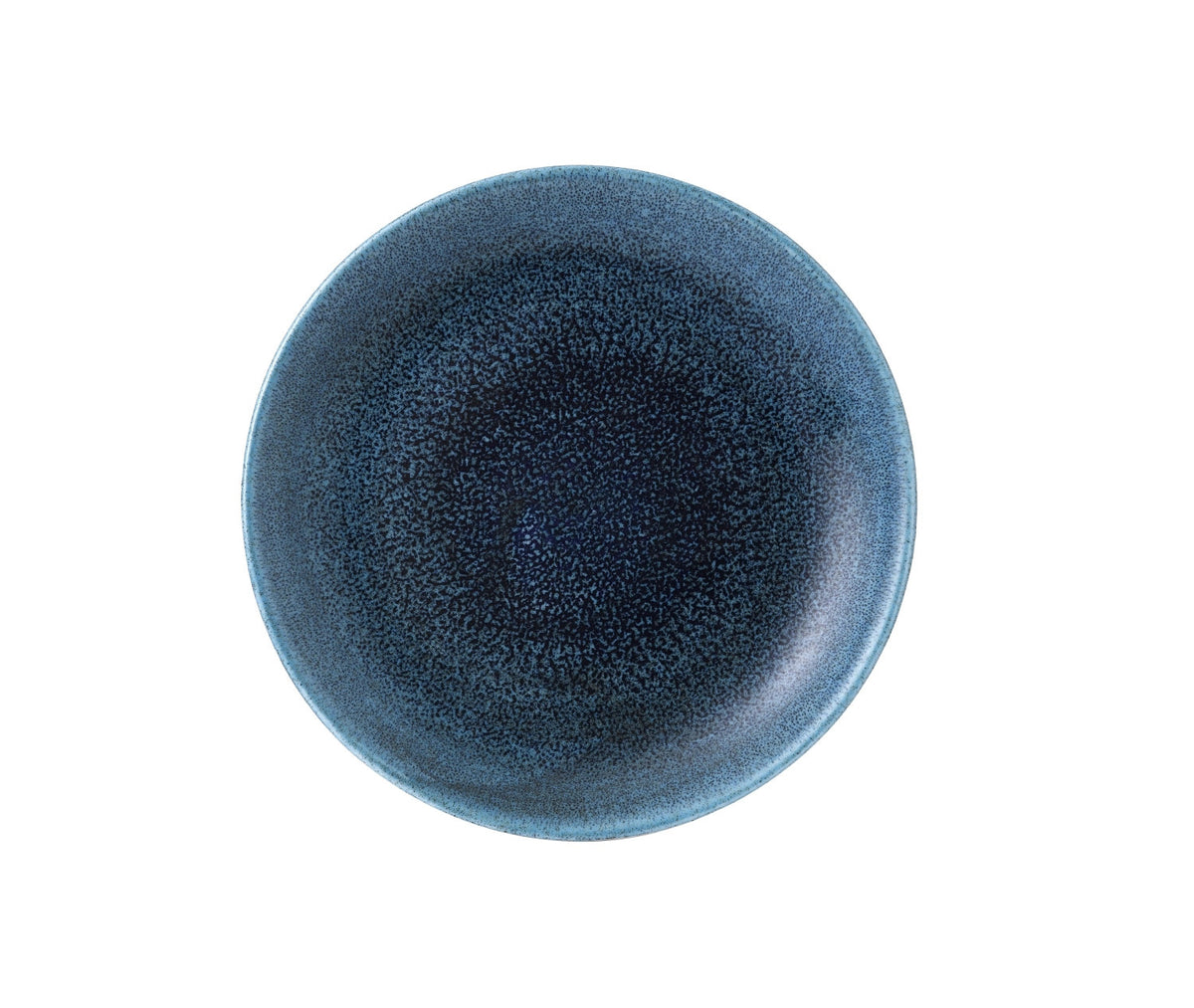 Stonecast Aqueous Lagoon Coupe Teller flach 16.5cm in Blau präsentiert im Onlineshop von KAQTU Design AG. Teller ist von Churchill
