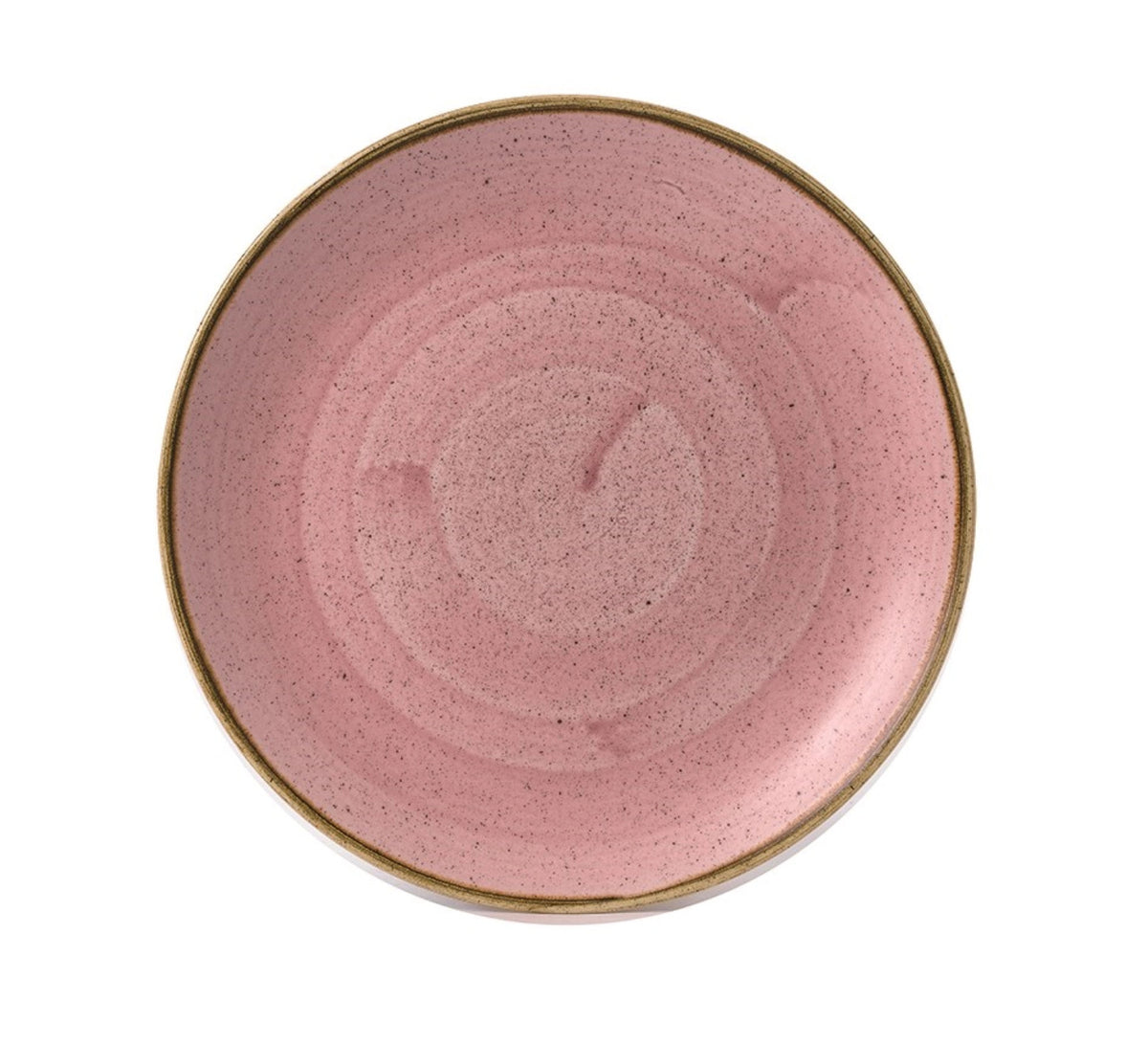 Stonecast Petal Pink Coupe Teller flach 26cm in Pink präsentiert im Onlineshop von KAQTU Design AG. Teller ist von Churchill