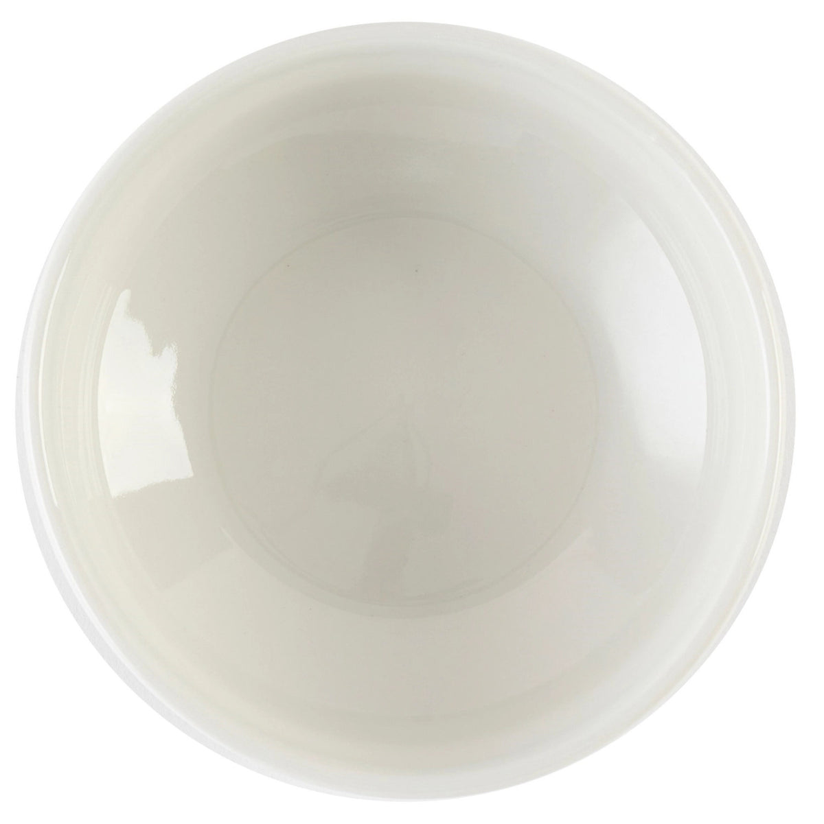 Weisser Becher Nourish White Kochi Chip Mug von Churchill aus Keramik/Porzellan/Steinzeug