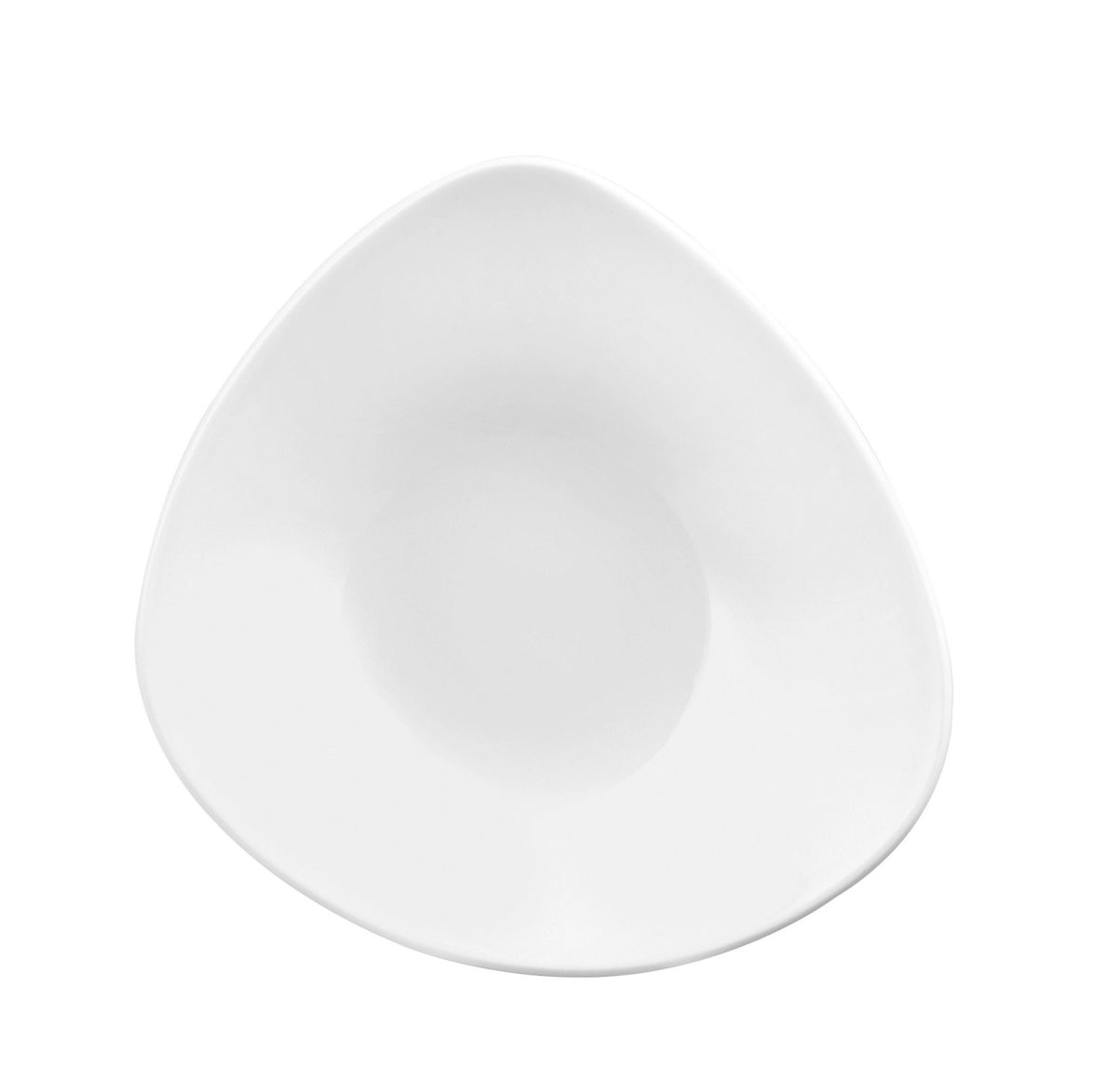 Vellum White Schale 23.5cm in Weiss präsentiert im Onlineshop von KAQTU Design AG. Schale ist von Churchill