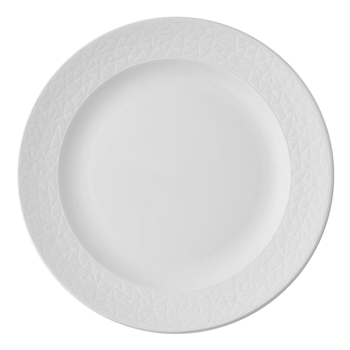 Alchemy Abstract Teller flach 26.8cm in Weiss präsentiert im Onlineshop von KAQTU Design AG. Teller ist von Churchill