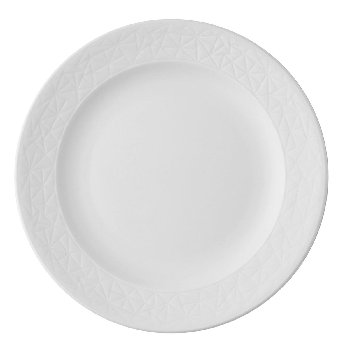 Alchemy Abstract Teller flach 20.3cm in Weiss präsentiert im Onlineshop von KAQTU Design AG. Teller ist von Churchill