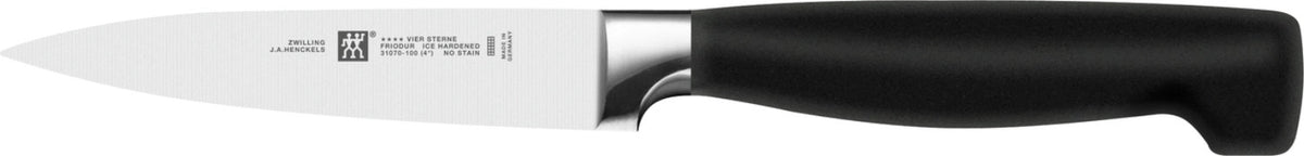 Four Star Messerset, 3-tlg. (Spick-, Fleisch-, Kochmesser) in Schwarz präsentiert im Onlineshop von KAQTU Design AG. Küchenmesser ist von Zwilling Kitchen
