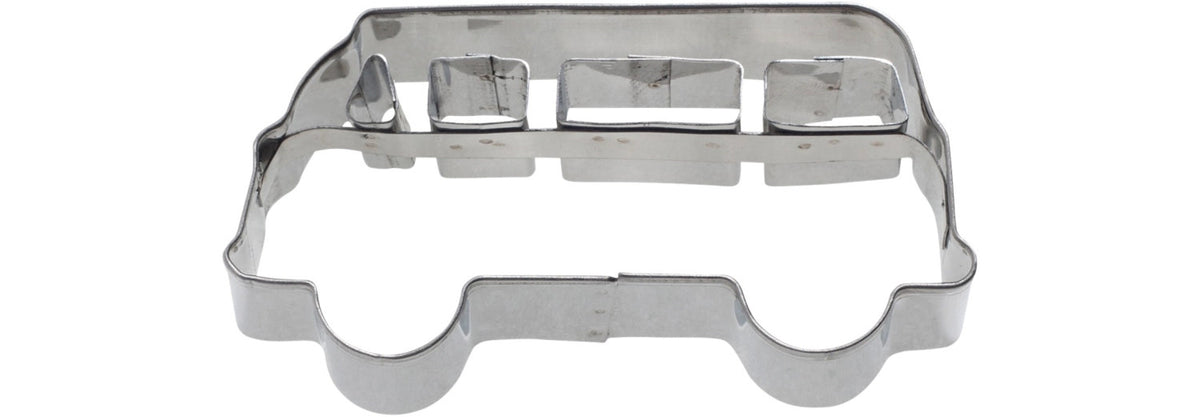 Ausstechform Bus 2D, 6cm in Silber präsentiert im Onlineshop von KAQTU Design AG. Ausstecher ist von Westmark