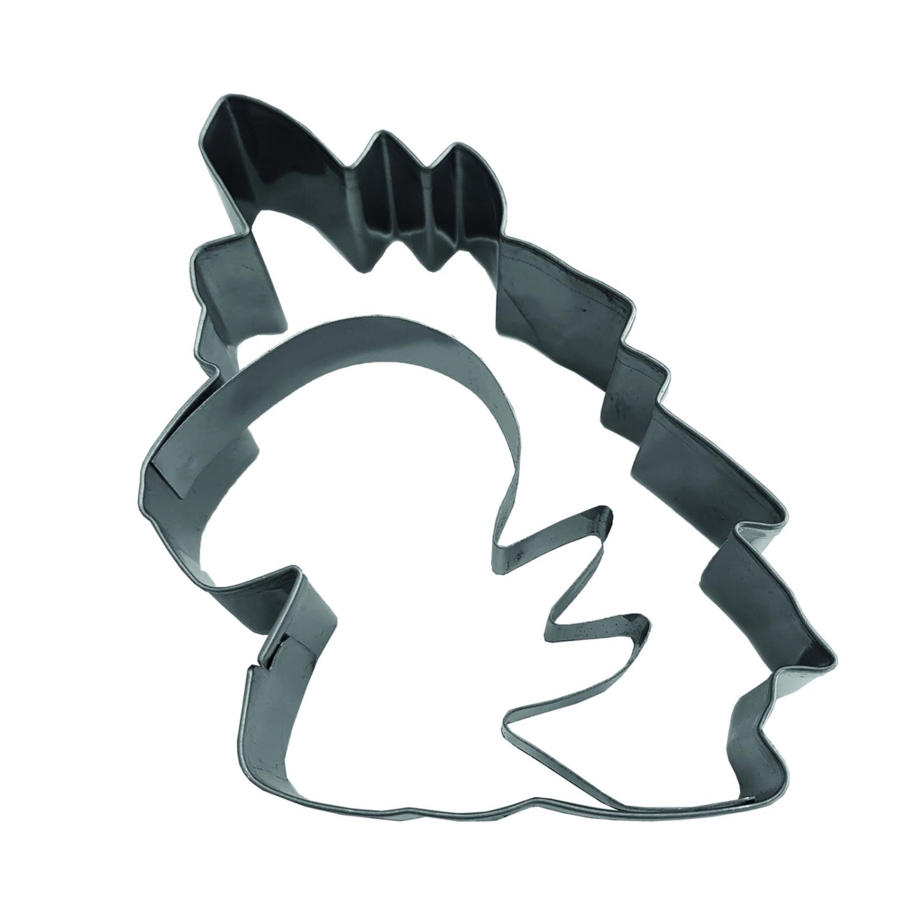 Ausstechform Einhornkopf 2D, 8.5cm in Silber präsentiert im Onlineshop von KAQTU Design AG. Ausstecher ist von Westmark