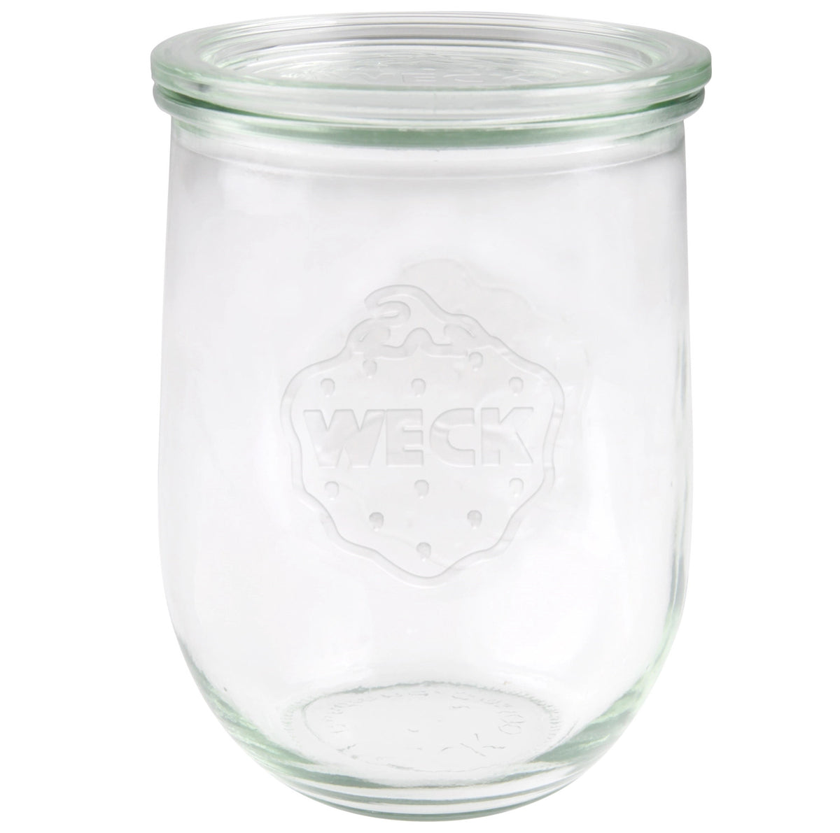WECK Tulpenglas 1062ml RR100 mit Deckel in Transparent präsentiert im Onlineshop von KAQTU Design AG. Aufbewahrungsbehälter ist von Weck