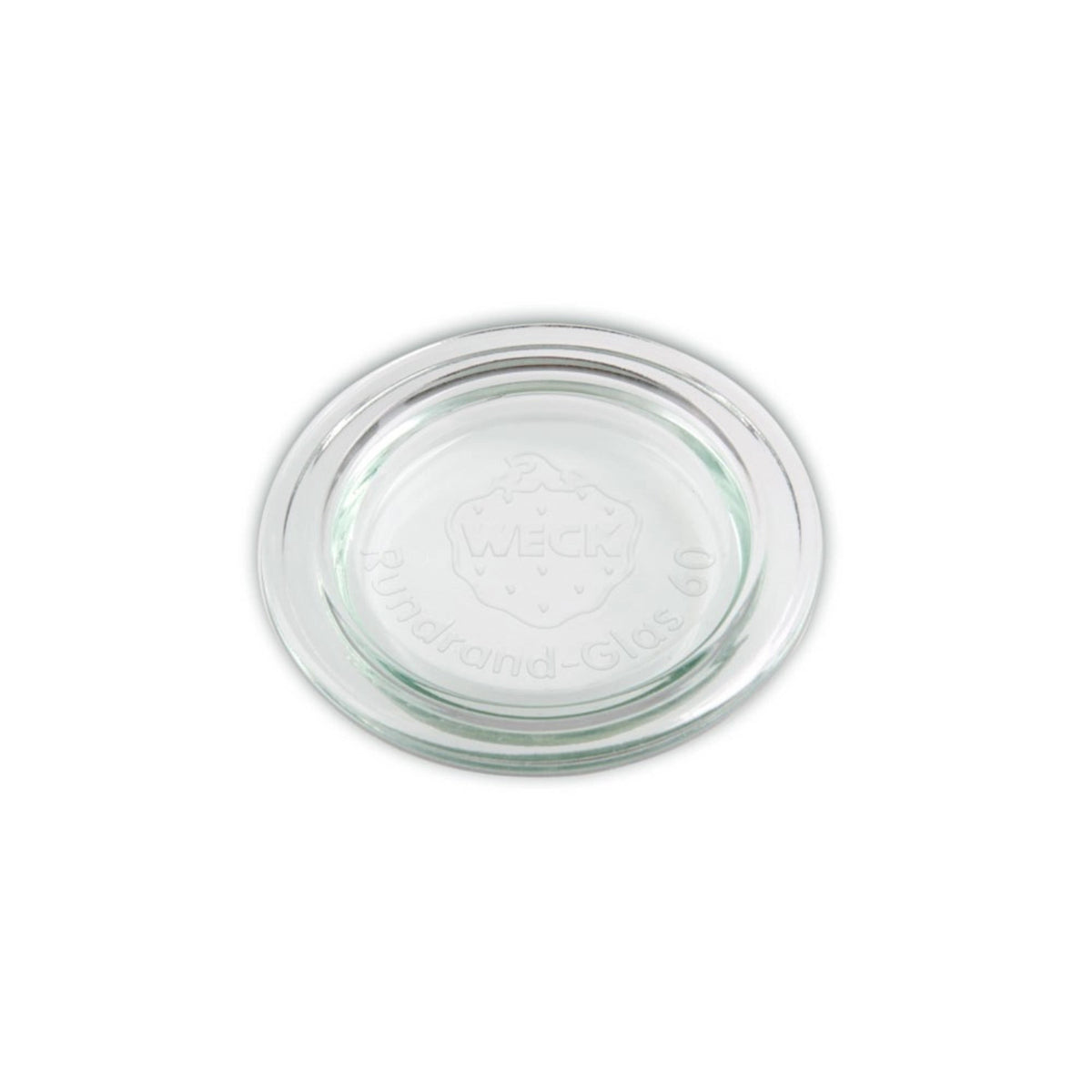 Weck Glasdeckel RR60 in Transparent präsentiert im Onlineshop von KAQTU Design AG. Aufbewahrungsbehälter ist von Weck