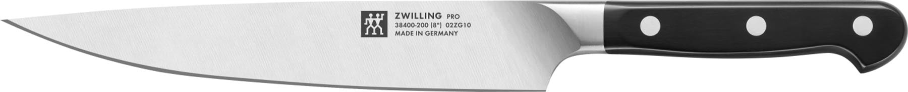 Eleganter 6tlg. Messerblock aus naturbelassenem Holz von Zwilling, ideal für jede moderne Küche. Hochwertige Messer für präzises Schneiden.