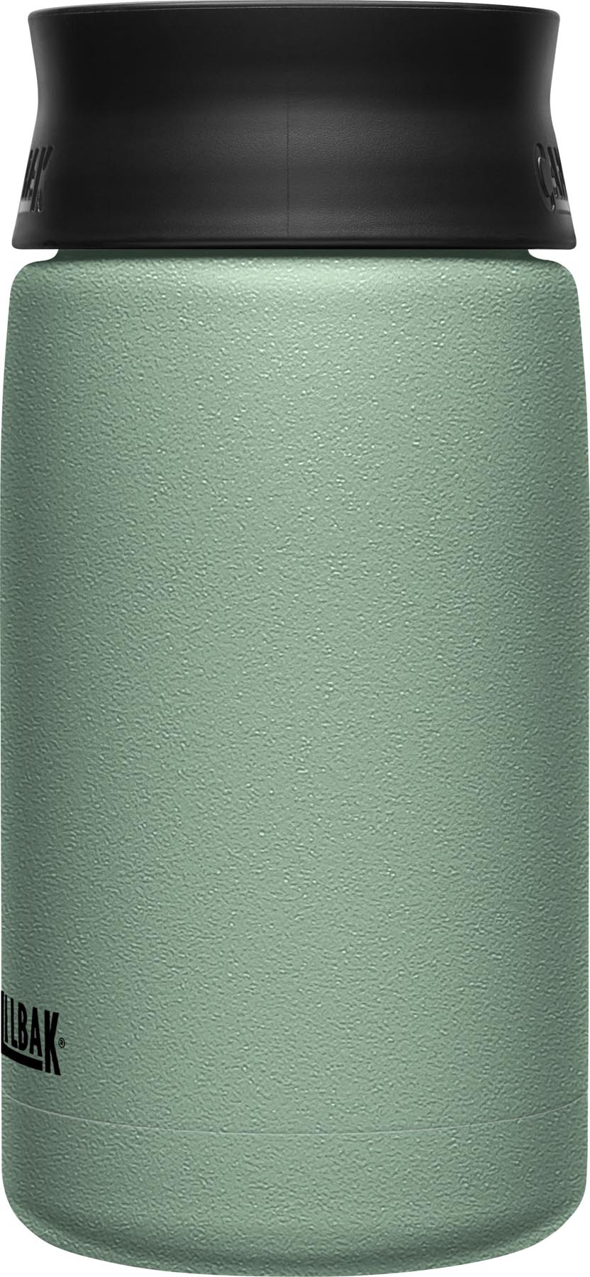 Stylische Camelbak Hot Cap V.I 0.35l in elegantem Moosgrün – die perfekte Thermosflasche für heiße und kalte Getränke.