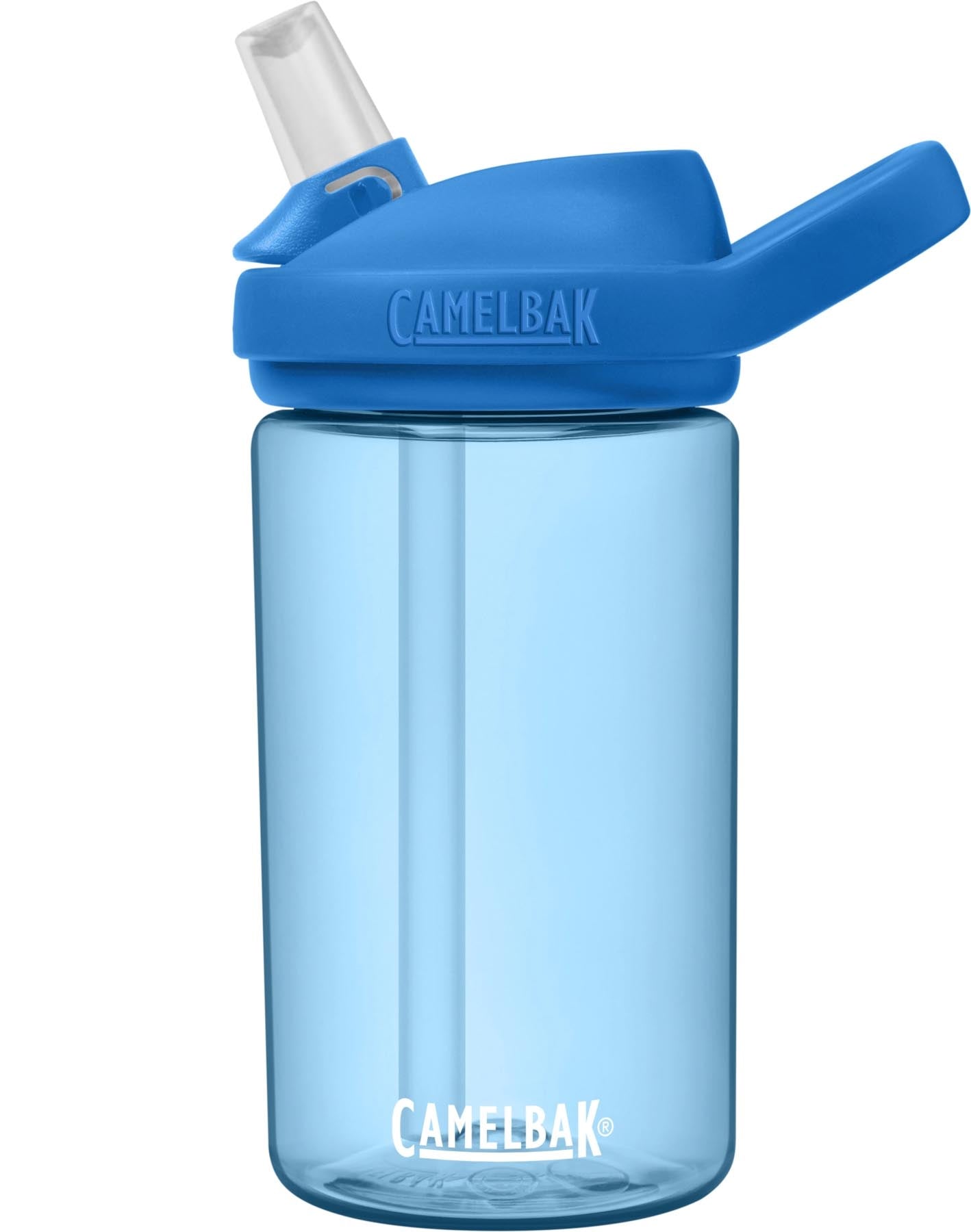 Eddy+ Kids Bottle 0.4l true blue, in Blau präsentiert im Onlineshop von KAQTU Design AG. Aufbewahrungsbehälter ist von Camelbak