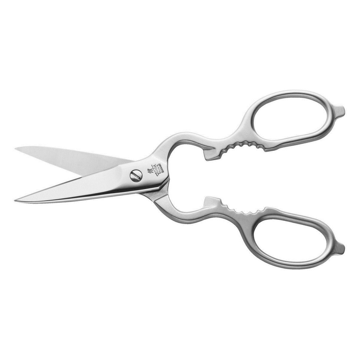 Küchenhilfe Vielzweckschere, Stahl matt, 200mm in Silber präsentiert im Onlineshop von KAQTU Design AG. Küchenhelfer ist von Zwilling Kitchen