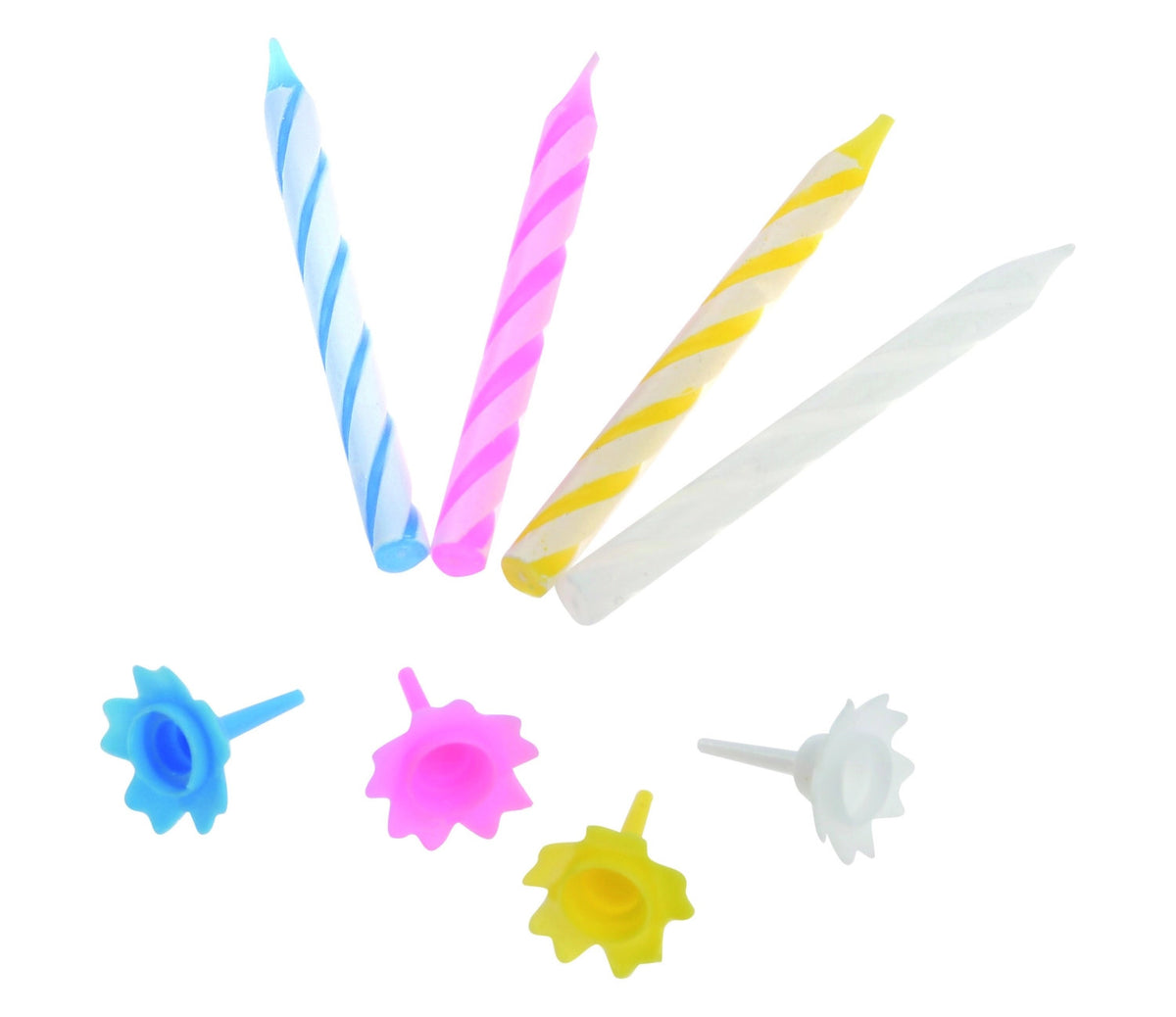 24-tlg. Set Geburtstags- und Partykerzen in Mehrfarbig präsentiert im Onlineshop von KAQTU Design AG. Kerzen ist von Westmark