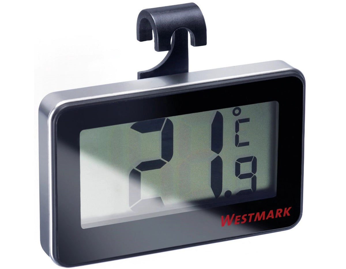 Kühlschrankthermometer in Schwarz präsentiert im Onlineshop von KAQTU Design AG. Küchenhelfer ist von Westmark