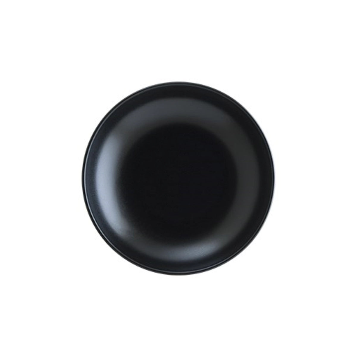 Notte Bloom Teller tief D25cm 1.3l in Schwarz präsentiert im Onlineshop von KAQTU Design AG. Teller ist von Bonna