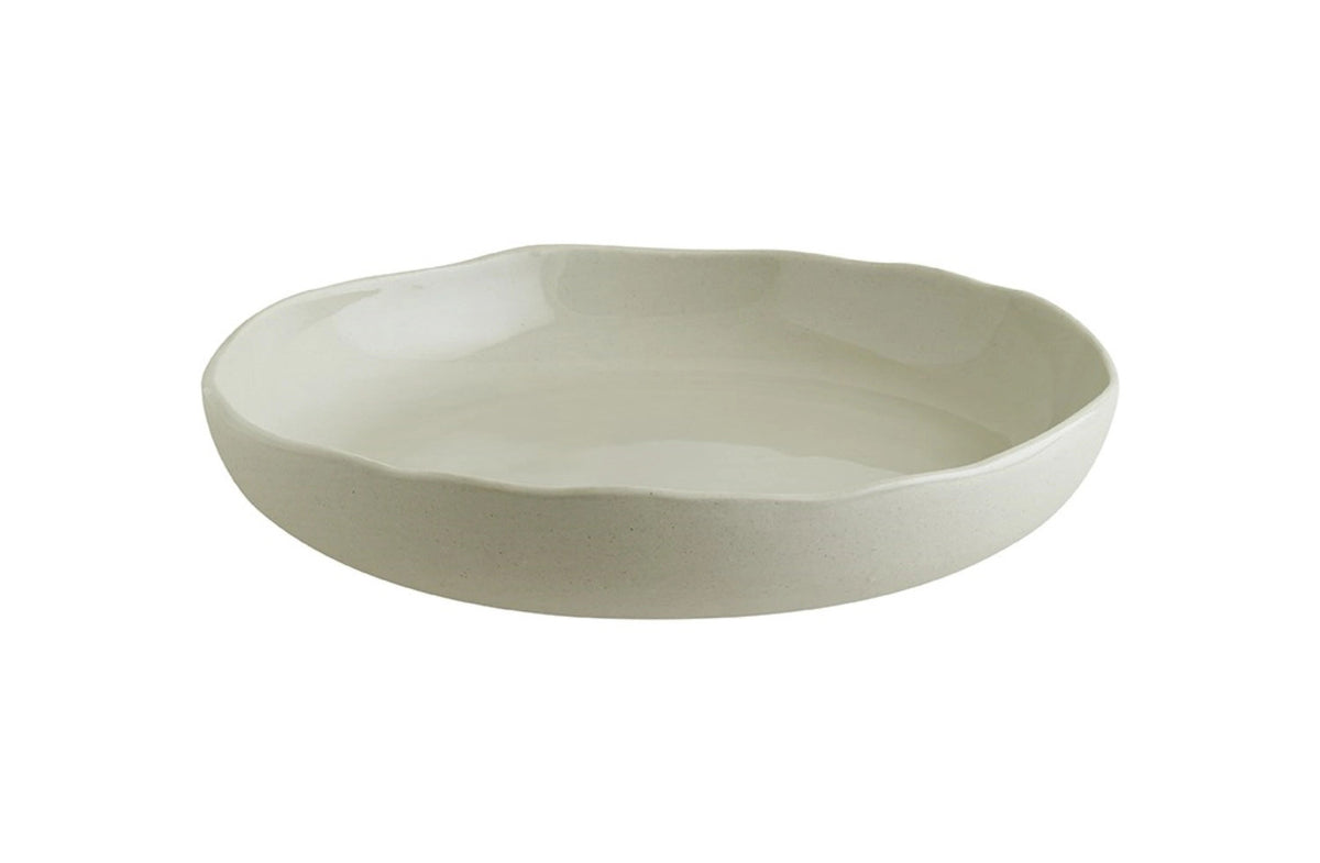 Cras Teller tief D23cm 750 ml in Weiss präsentiert im Onlineshop von KAQTU Design AG. Teller ist von Bonna