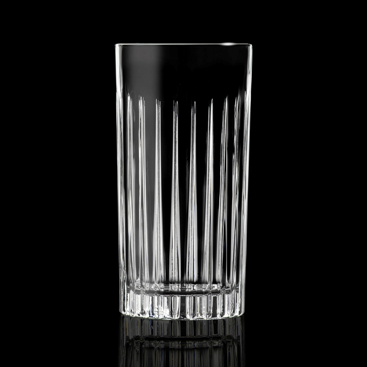 Transparente Trinkgläser aus Glas im 6er Set, Timeless Hb Becher von RCR, Ø7 cm, Höhe 15 cm, Fassungsvermögen 44 cl, zylindrische Form