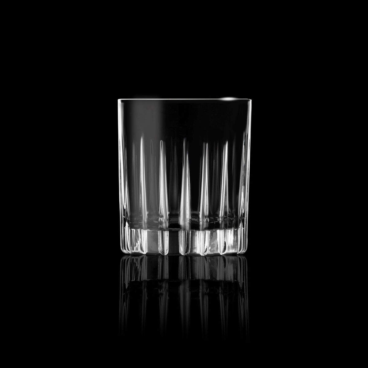 6er Set Schnapsgläser von RCR aus transparentem Glas, Modell Timeless Liqueur Becher mit Ø5.2 cm und 6 cm Höhe, Fassungsvermögen 8 cl