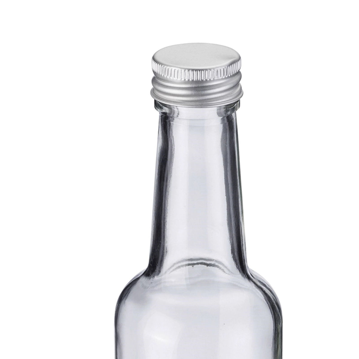 Gradhalsflasche 250ml, m. 28 mm Schraubdeckel in Transparent präsentiert im Onlineshop von KAQTU Design AG. Aufbewahrungsbehälter ist von Westmark