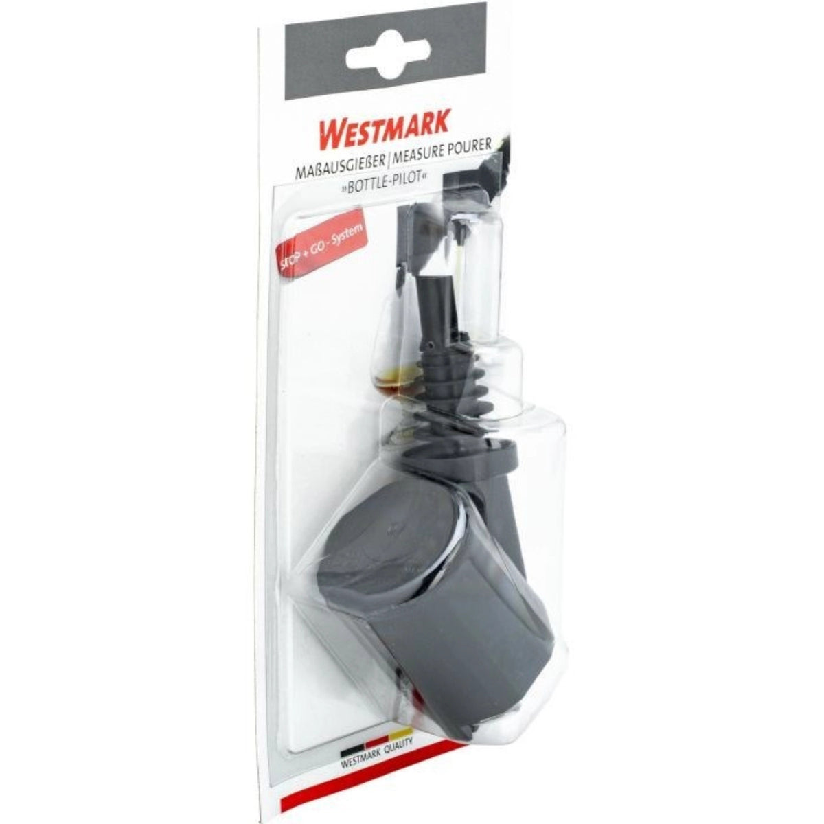 Bottle Pilot 2cl in Schwarz präsentiert im Onlineshop von KAQTU Design AG. Barzubehör ist von Westmark
