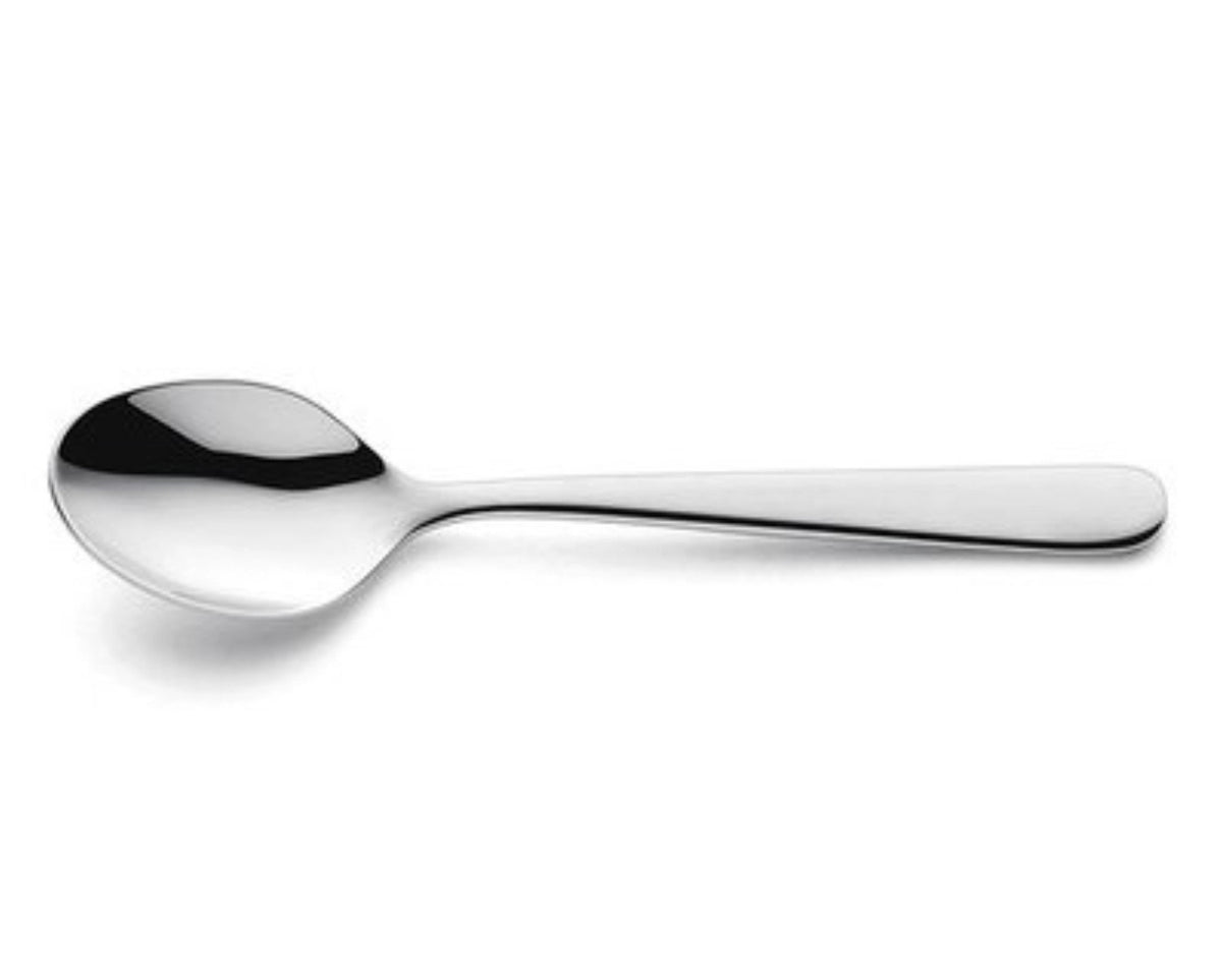Lido Kaffeelöffel 18/10, hochglänzend in Silber präsentiert im Onlineshop von KAQTU Design AG. Geschirr ist von Amefa
