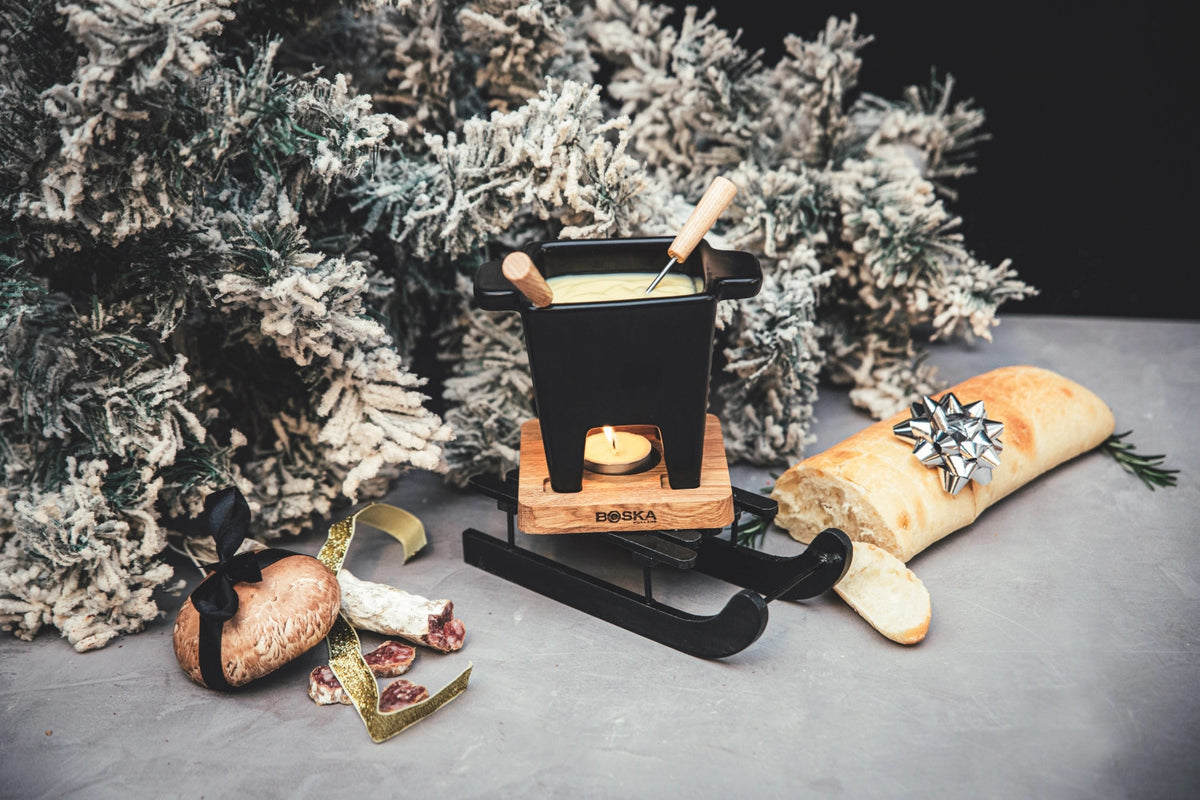 Tapas Fondue Nero 200ml in Schwarz präsentiert im Onlineshop von KAQTU Design AG. Fondue/Raclette ist von Boska