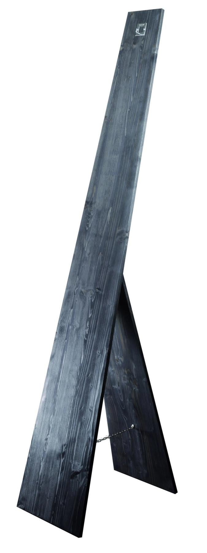 Holzständer 35x165cm zu allen Tafeln KL SH in Schwarz präsentiert im Onlineshop von KAQTU Design AG. Büromaterial ist von Dag Style