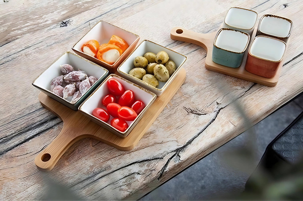 Brisbane Mix Apéroset 5tlg. in Mehrfarbig präsentiert im Onlineshop von KAQTU Design AG. Barzubehör ist von Cosy & Trendy