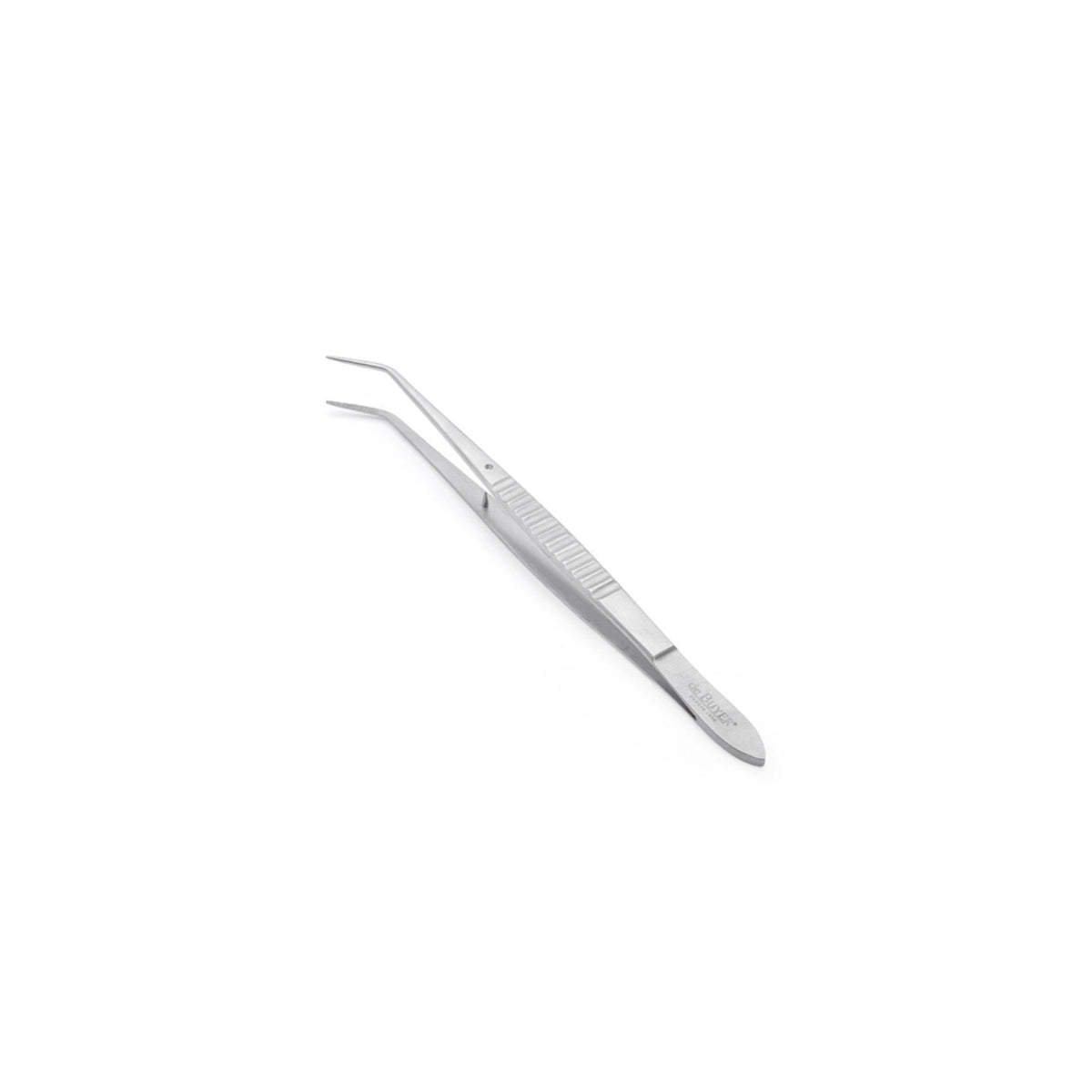Pinzette gekröpft 30cm in Silber präsentiert im Onlineshop von KAQTU Design AG. Küchenhelfer ist von de Buyer