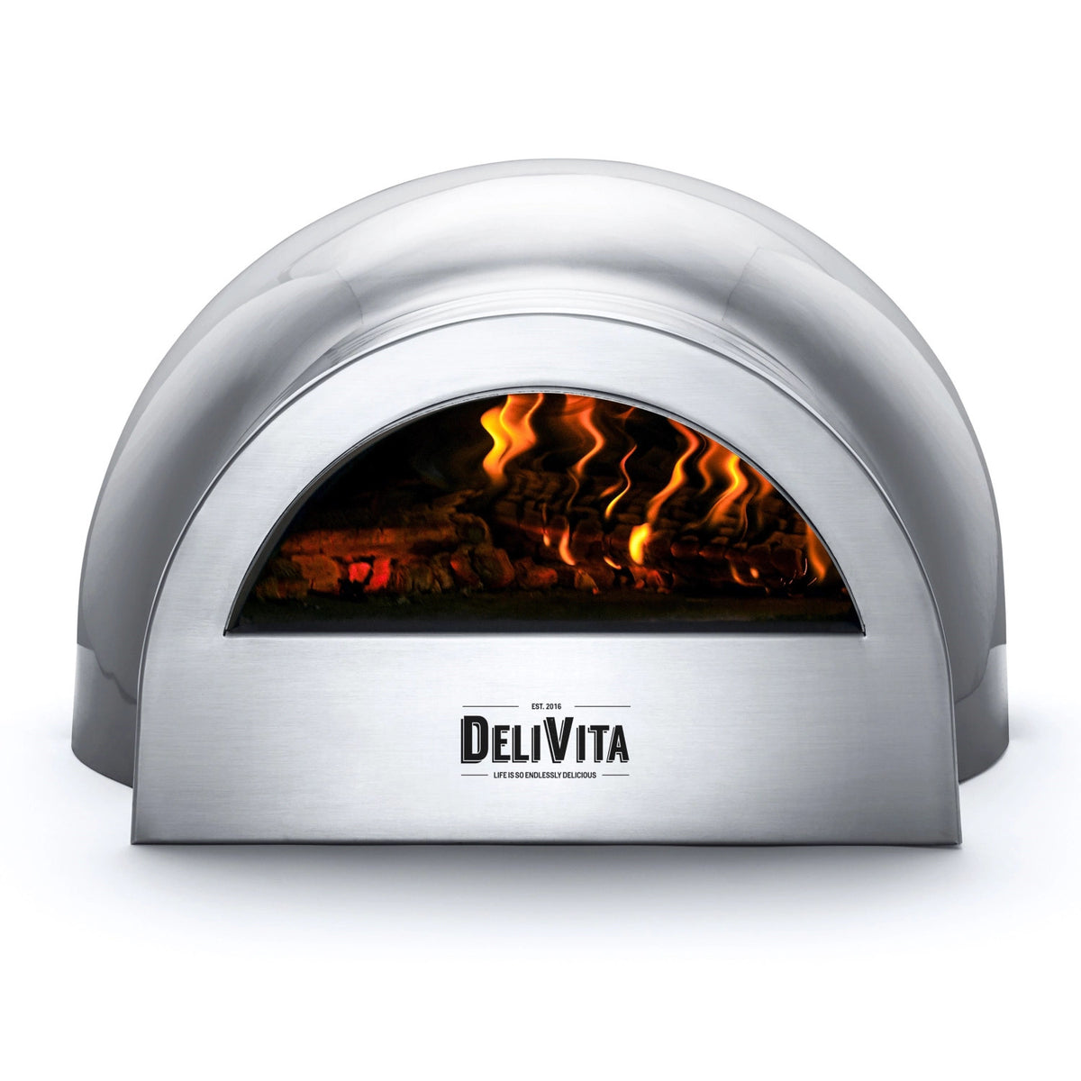 Ofen grau in Silber präsentiert im Onlineshop von KAQTU Design AG. Backutensilien ist von Delivita